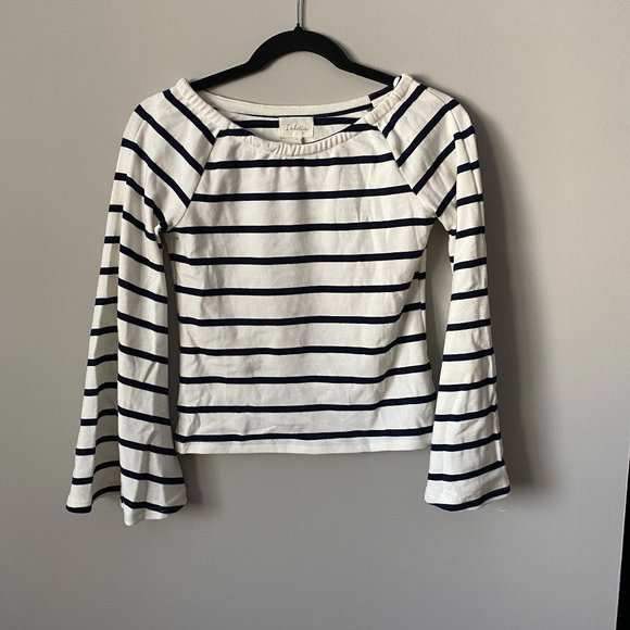 Anthropologie Deletta Striped Top - Picture 1 of 5